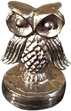 Archimedes Owl figurine